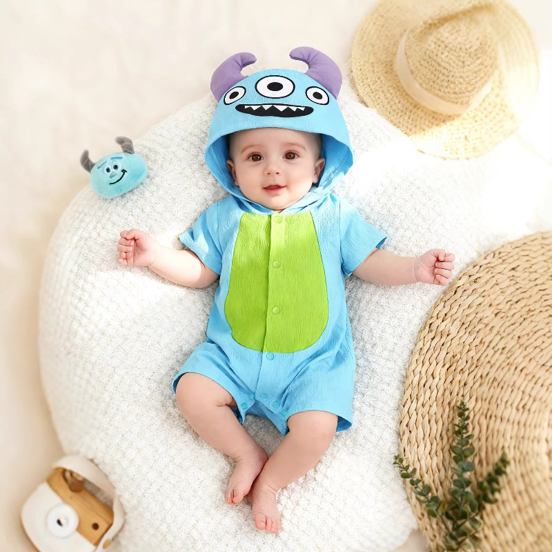 Cotton Baby Onesies Zipper - Traje de una pieza para bebé
