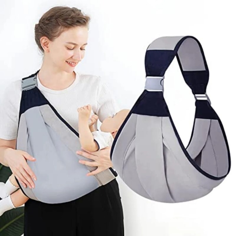 Ergonomic Baby Carrier Newborn To Toddler - Portabebés envolvente fácil de llevar, artefacto