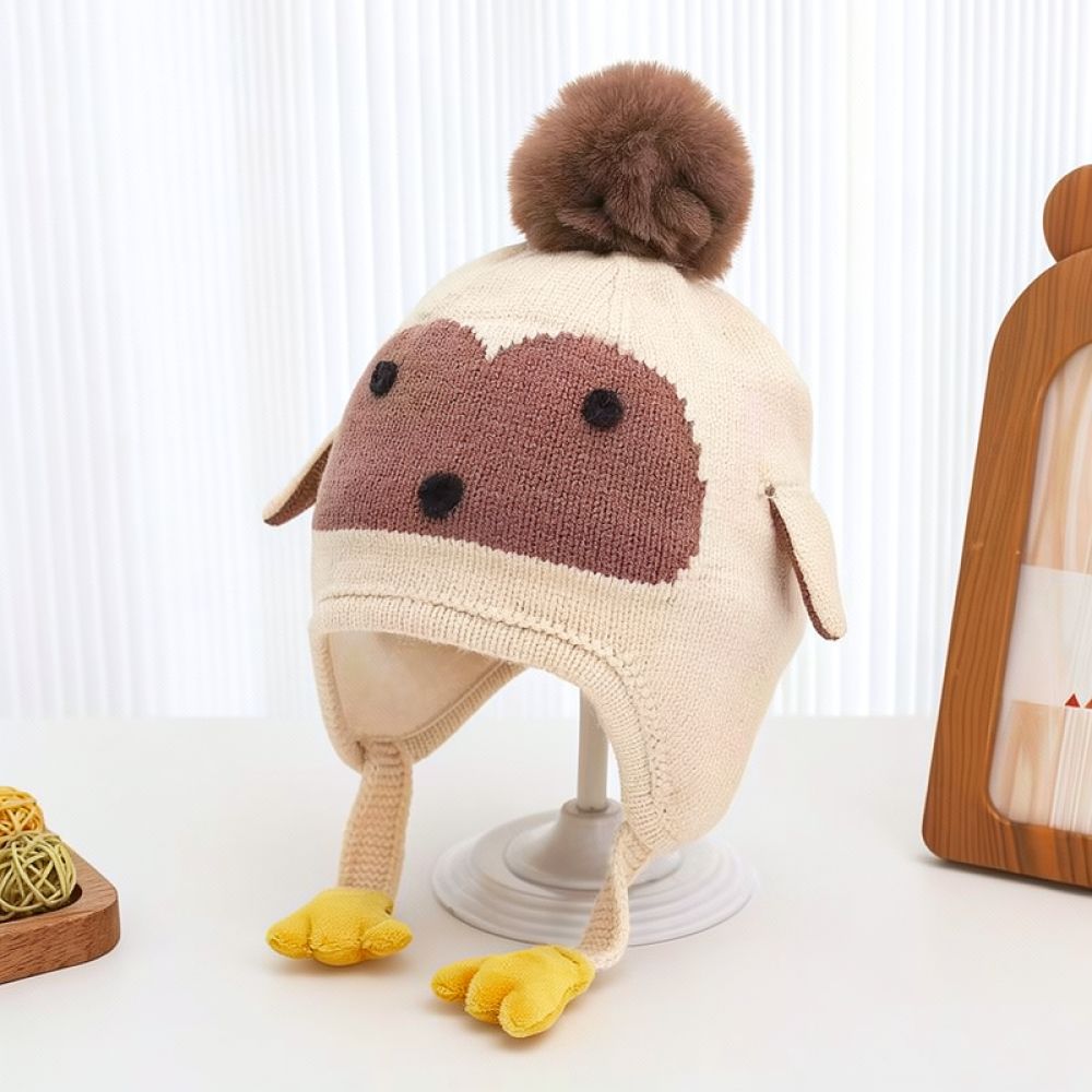 Adorable gorro de invierno con - Infant Beanie Hat With Ears reseña y precio