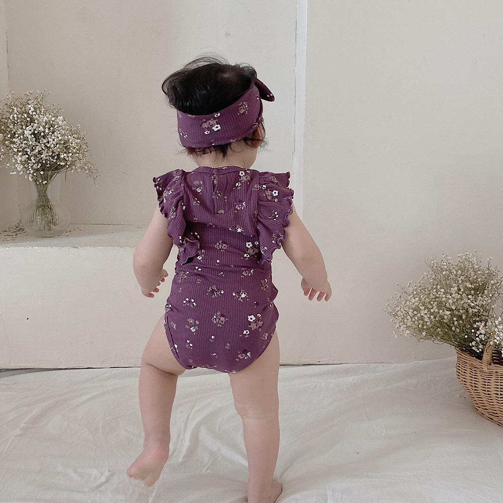 Conjunto de ropa para niña rec - Newborn Baby Girl Romper Floral reseña y precio