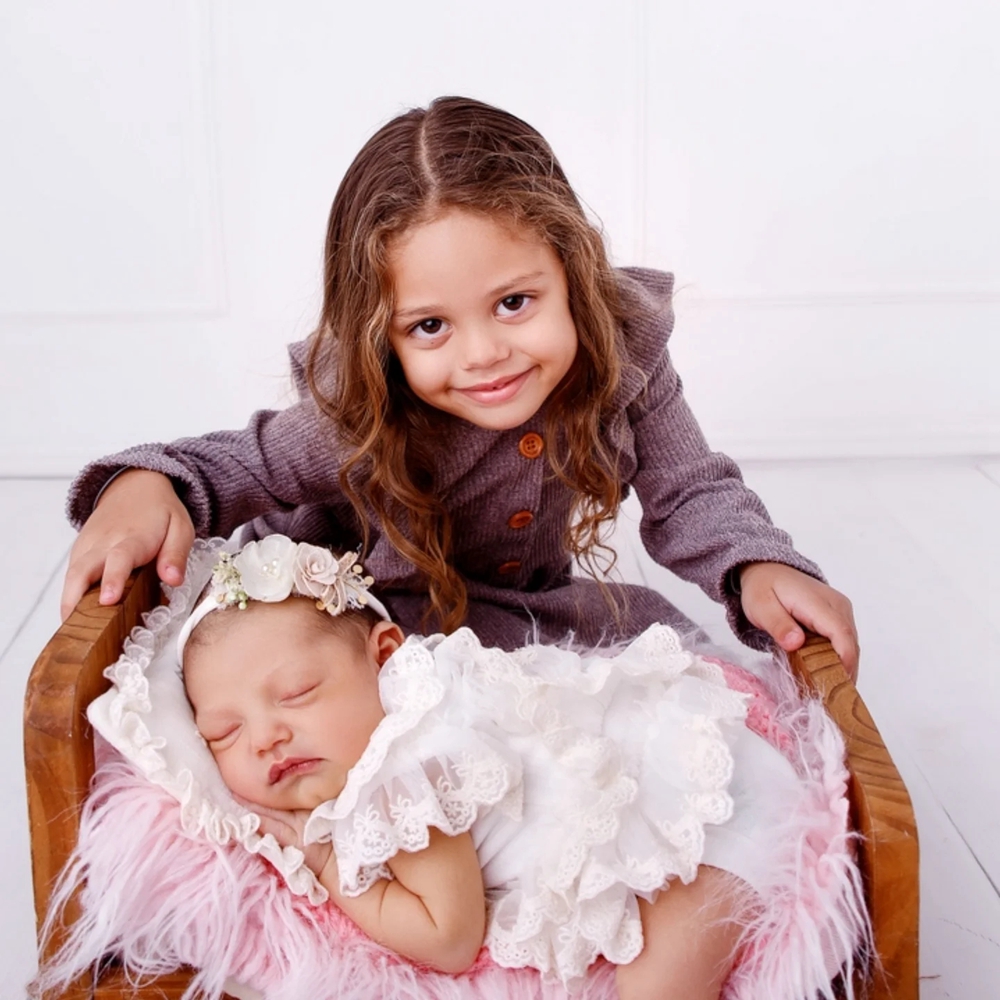 Accesorios de fotografía para  - Newborn Baby Girl Romper Floral reseña y precio