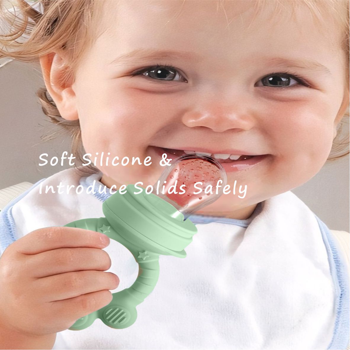 Alimentador de frutas para beb - Feeding reseña y precio