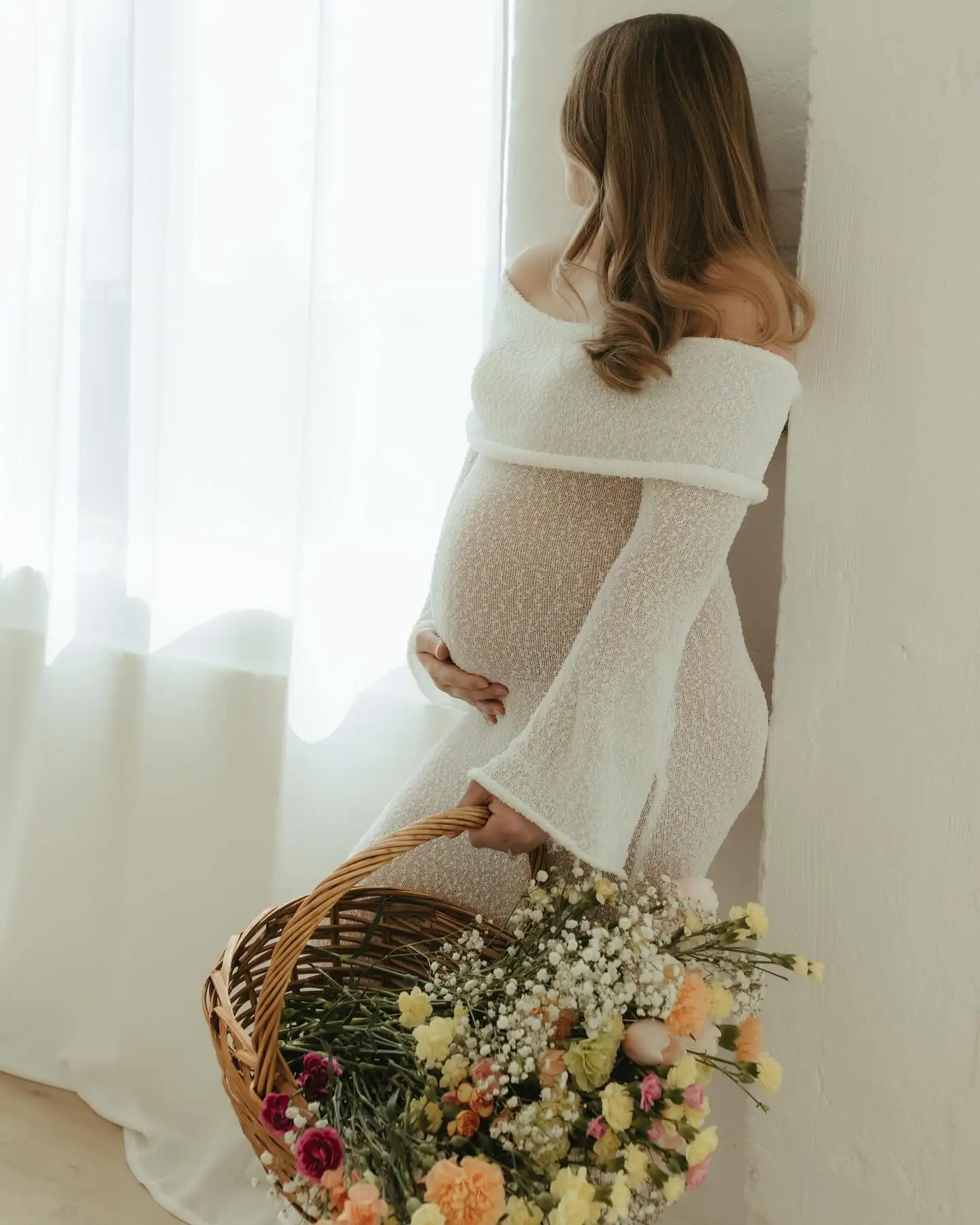 Vestido de manga larga de punt - Maternity Wear reseña y precio