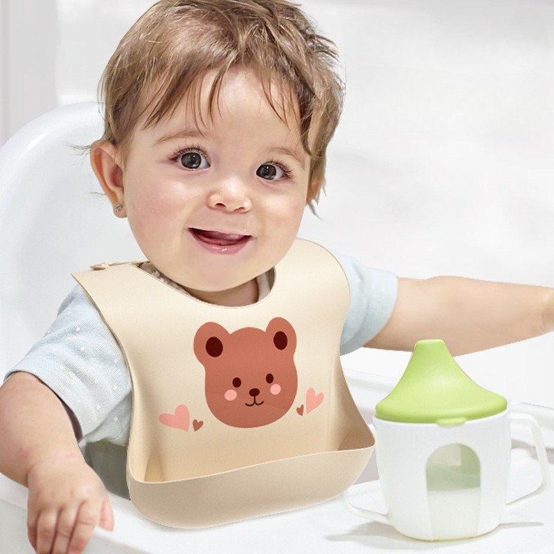 Baberos Impermeables para Bebé - Waterproof Baby Bibs Silicone reseña y precio