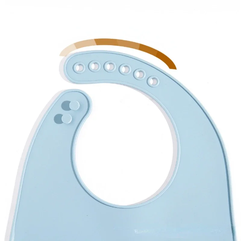 1 Pieza de Baberos de Silicona - Waterproof Baby Bibs Silicone reseña y precio