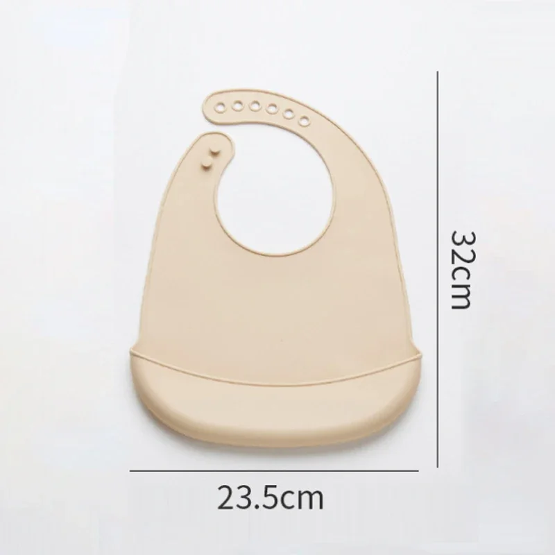 1 Pieza de Baberos de Silicona - Waterproof Baby Bibs Silicone reseña y precio