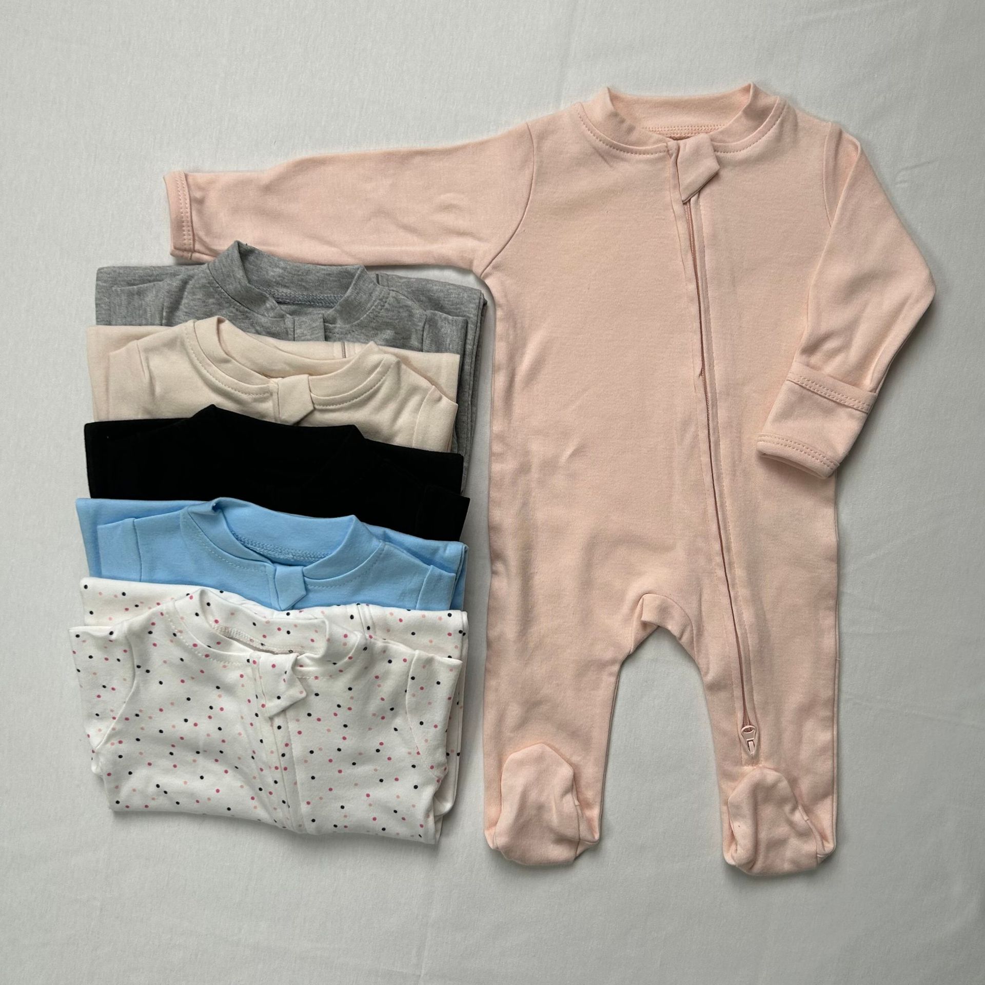 Mono triangular unisex para be - Cotton Baby Onesies Zipper reseña y precio