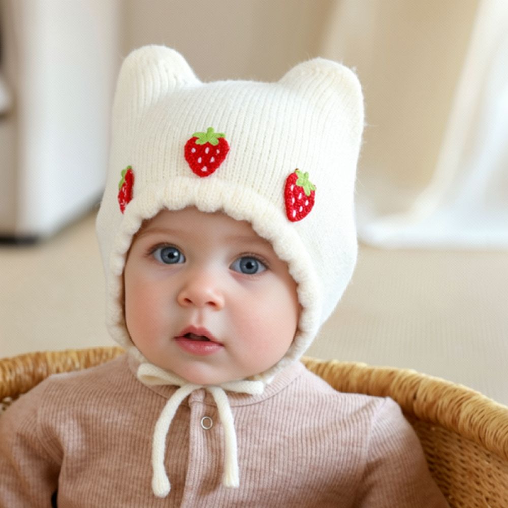 Gorro de invierno de punto par - Infant Beanie Hat With Ears reseña y precio