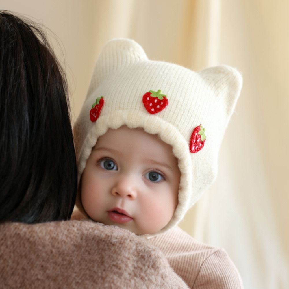Gorro de invierno de punto par - Infant Beanie Hat With Ears reseña y precio