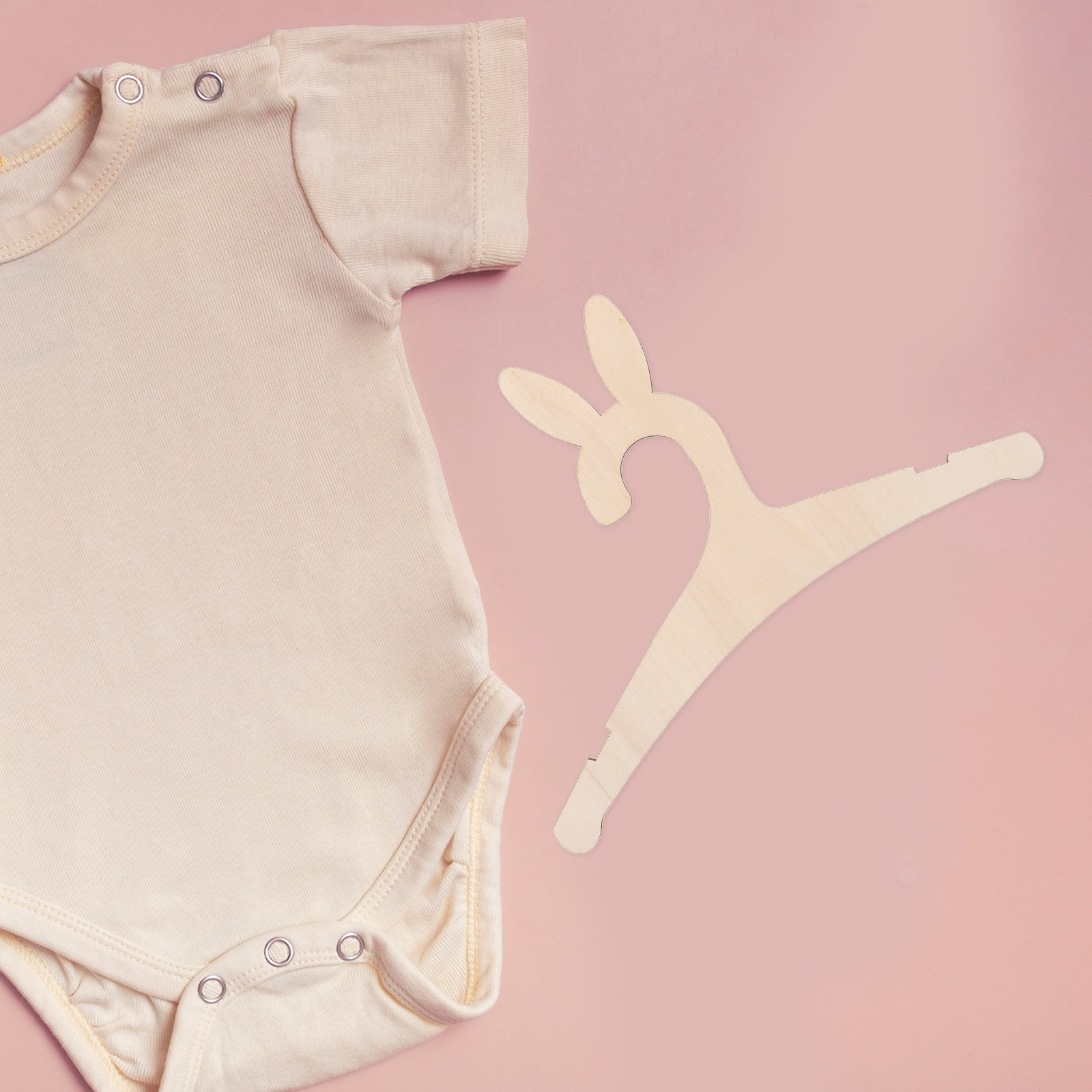 Perchas de madera para ropa de - Baby Clothes reseña y precio