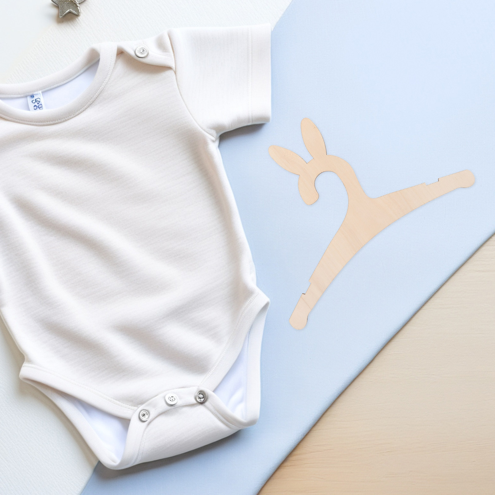 Perchas de madera para ropa de - Baby Clothes reseña y precio